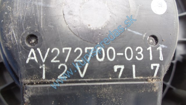 ventilátor kúrenia na suzuki sx4, 2700-0311